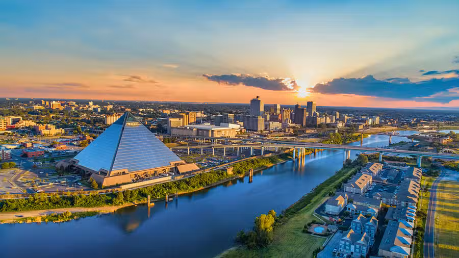 ,  Nashville, Memphis  and  New Orleans