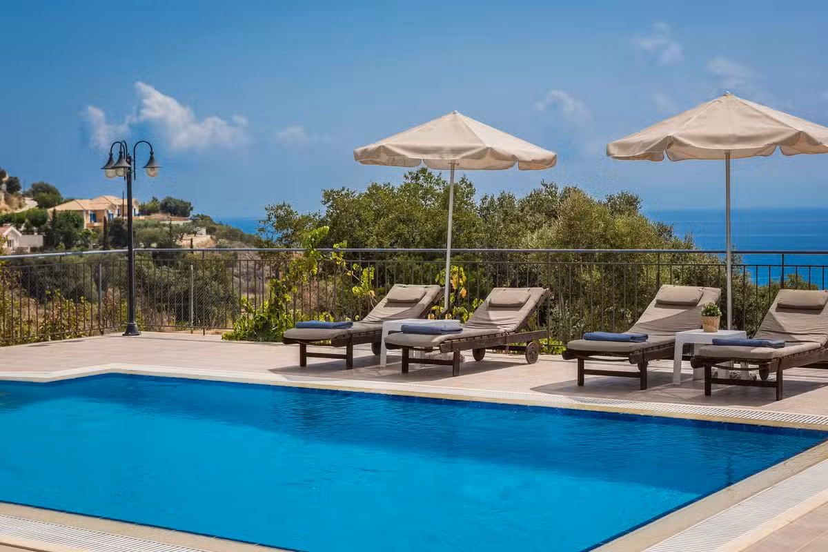 Aphrodite Blue Pool Area