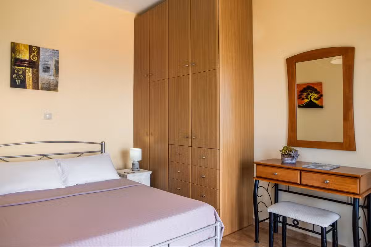 Aphrodite Blue Bedroom