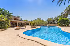 Villa es Jardí pool