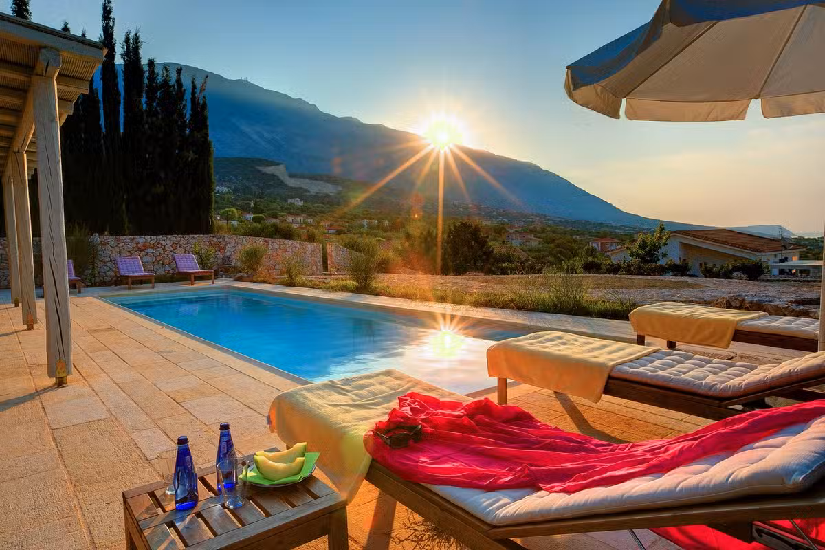 Villa Asterias pool
