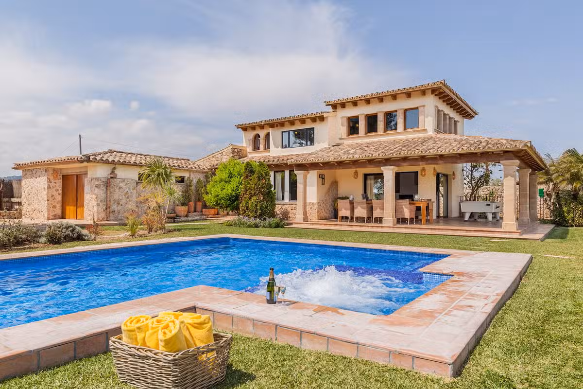 Casa Felicidad in Pollensa, Mallorca, Spain