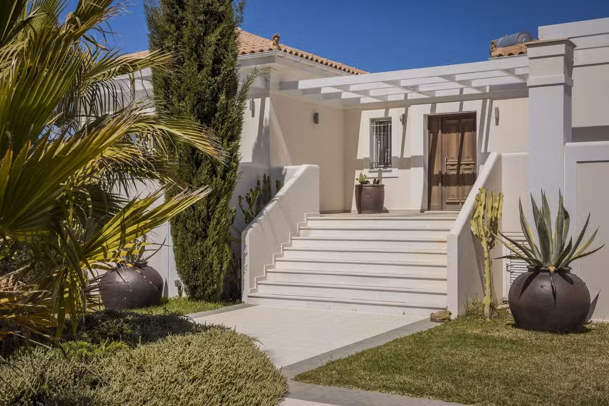 Ai Helis Beach House Entrance