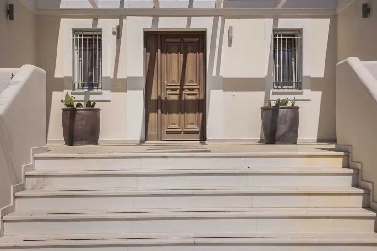 Ai Helis Beach House Entrance