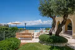 Villa Aphrodite - exterior _garden and pool