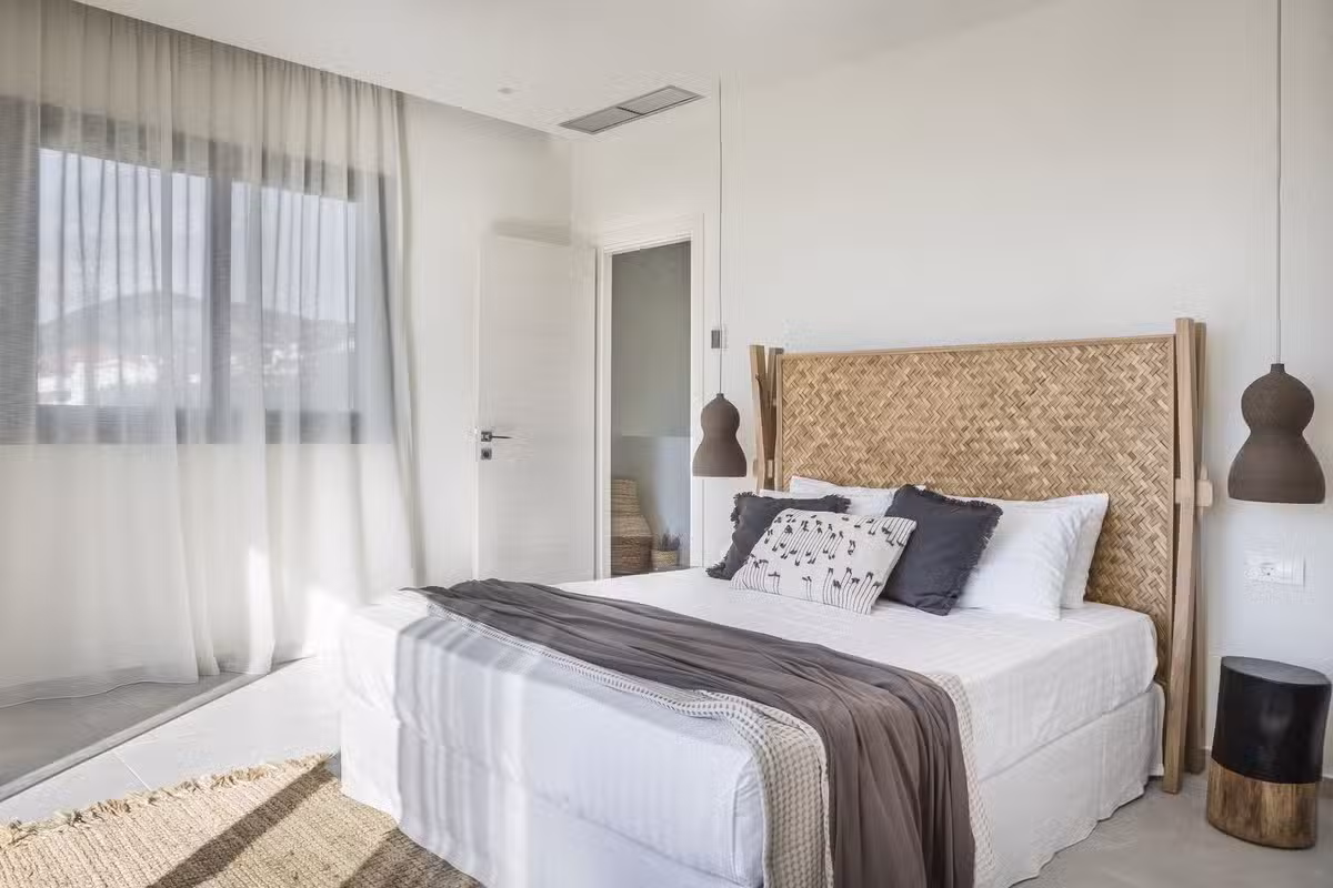 Olive Bay View Bedroom
