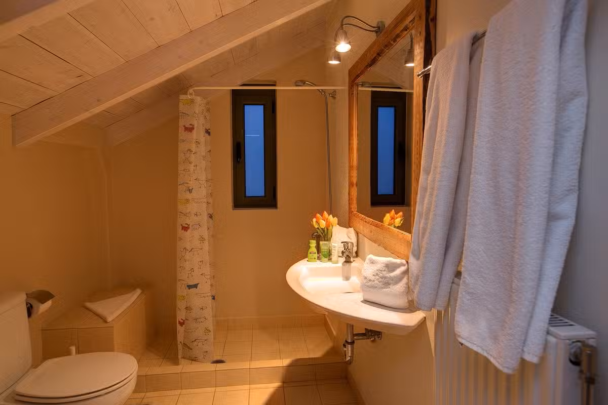 Villa Asterias shower room