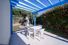 Villa Thalia bbq and outside dining area
