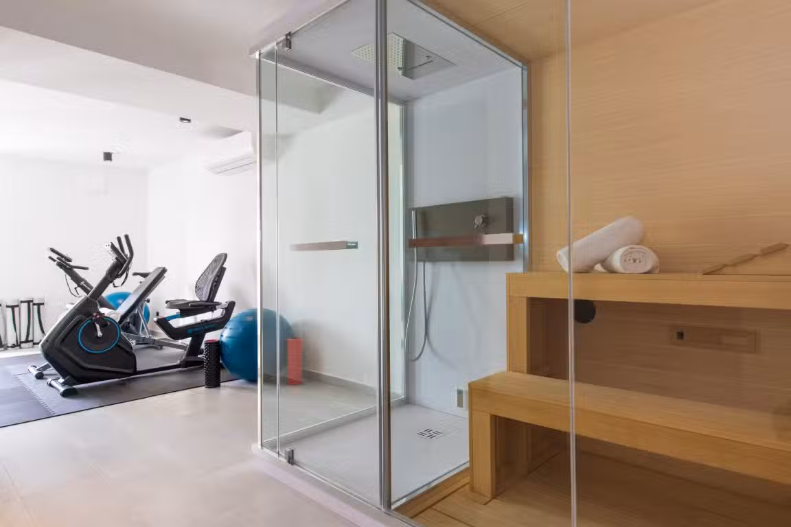Villa Monte fitness room