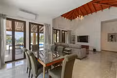 Villa Dione Open Plan Dining/Living Area