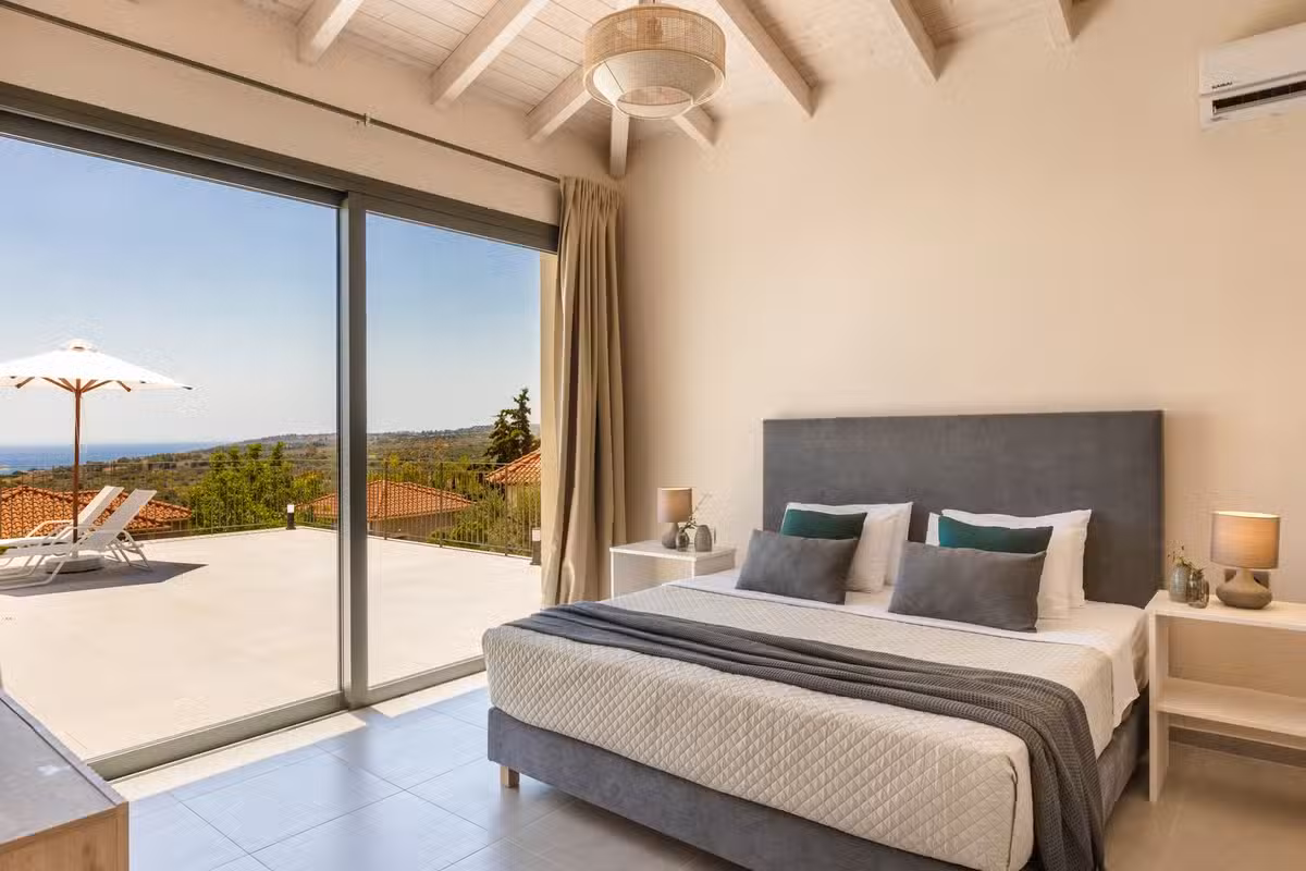 Villa Notos Bedroom