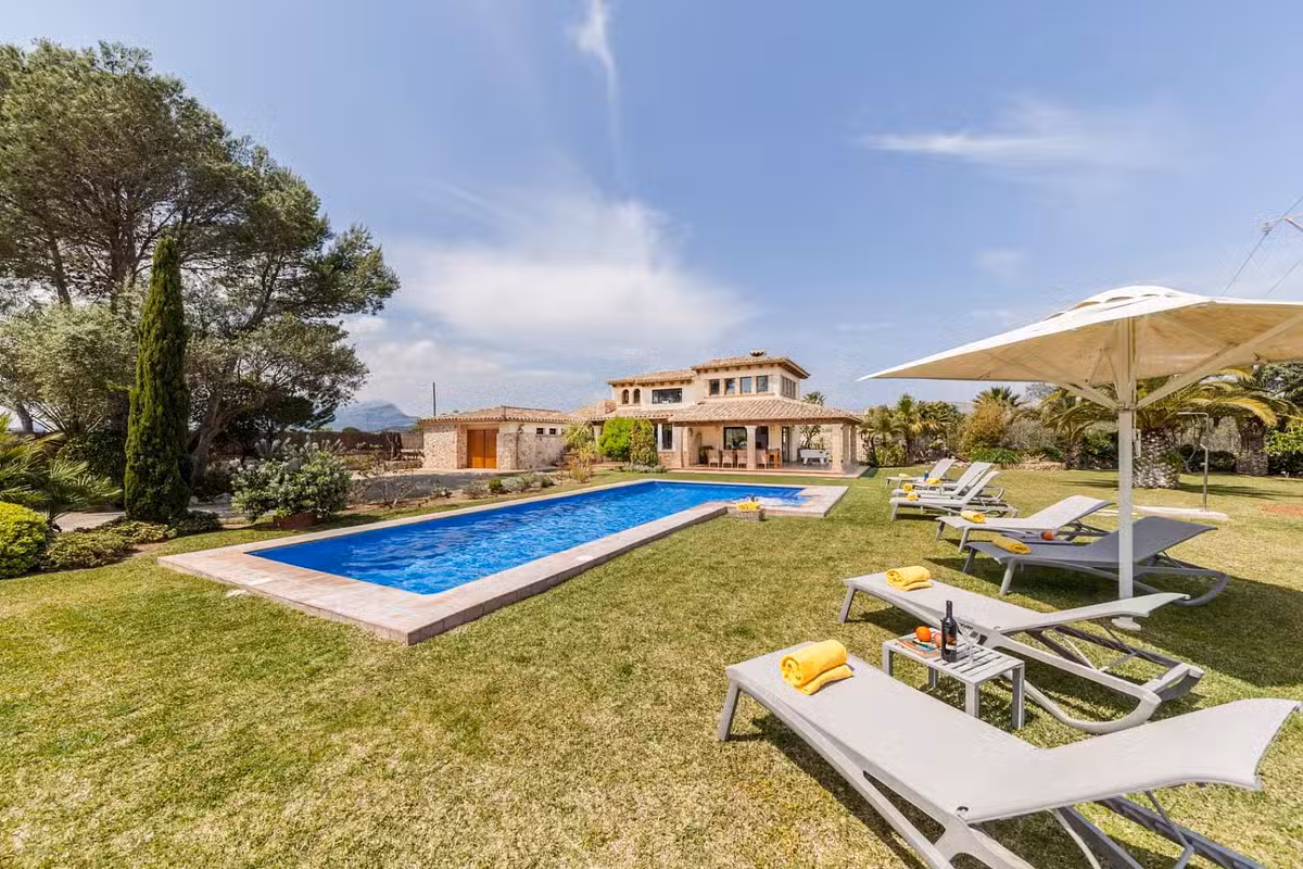 Casa Felicidad in Pollensa, Mallorca, Spain