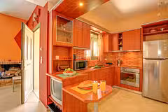 Trapezaki Secret Garden kitchen