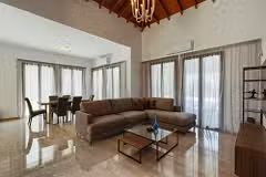 Villa Dione Living Area