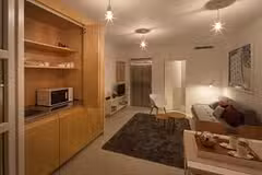 Villa Oasis lounge area