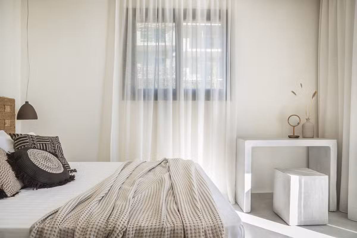 Olive Bay View Bedroom