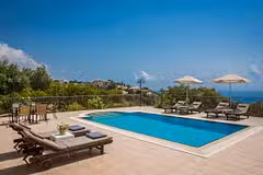 Aphrodite Blue Pool Area