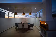 Villa Sirena By Night