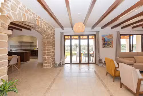 Villa Bassa open plan interior