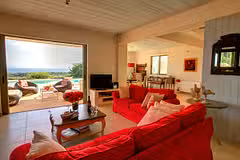 Villa CORALI LIVING ROOM